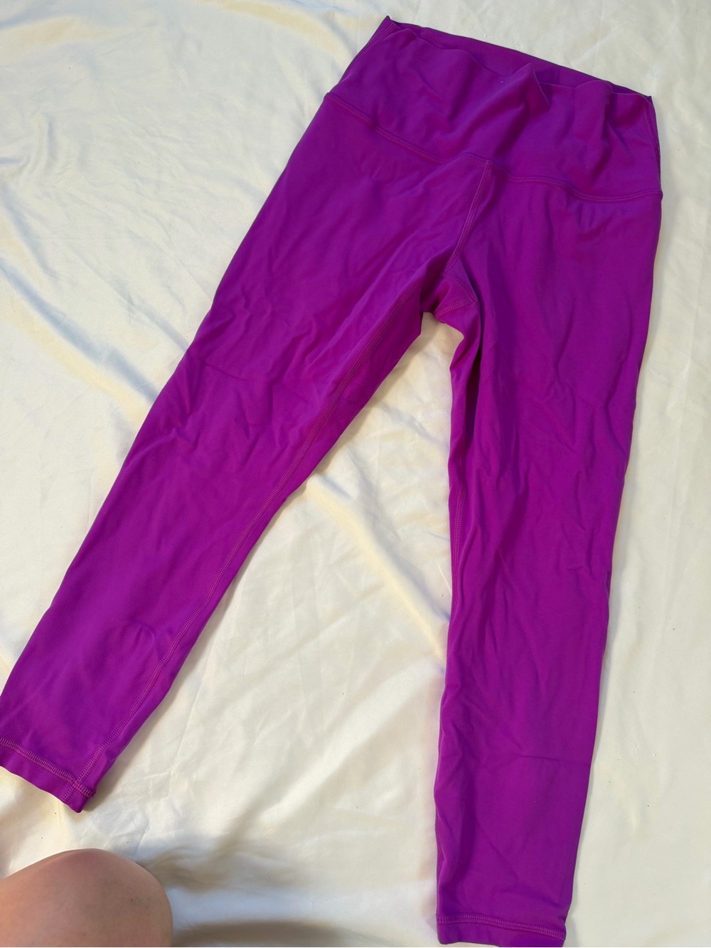 Athleta Magenta/Purple High-Rise Performance Leggings